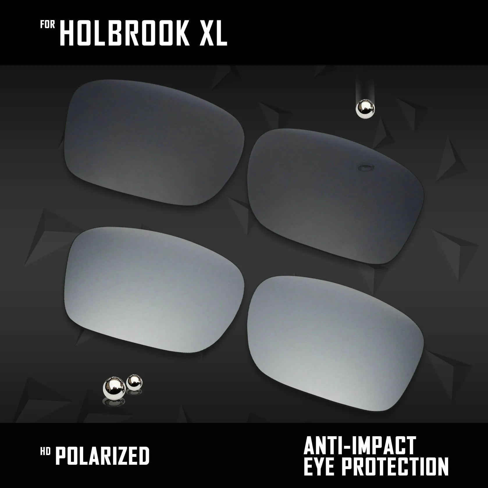 OOWLIT Polarized Replacement Lenses for Sunglasses - Assorted Colors