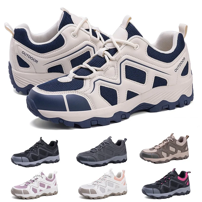 Hiking Shoes Men's Outdoor Hiking Shoes Women's Summer Mountaineering Anti-slip Sports Men's and Women's General Size 36-46