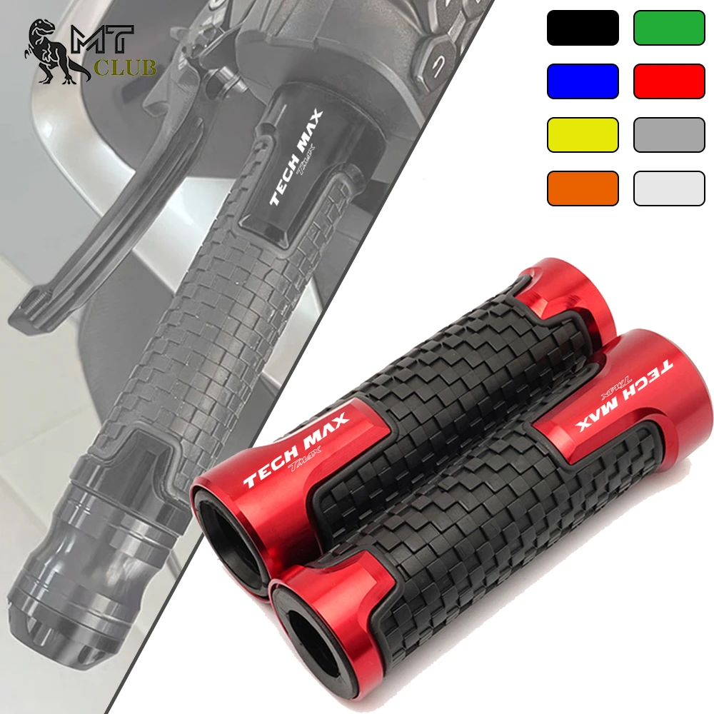 Per Yamaha T-Max Tech Max Techmax 2004-2021 Accessori Moto Cnc 7/8 "22Mm Manubrio In Alluminio Manopole Manubrio