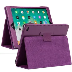 Premium PU Leather Flip Case for iPad10.2 7th 8th 9th (PURPLE)