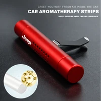 Jeep Car Air Outlet Perfume Clip Lasting Aromatherapy Interior Accessories For Jeep Renegade Compass Grand Cherokee Wrangler 5