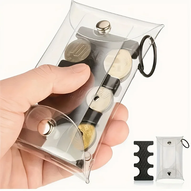 Colorful Portable Coin Clip Organizer Wallet