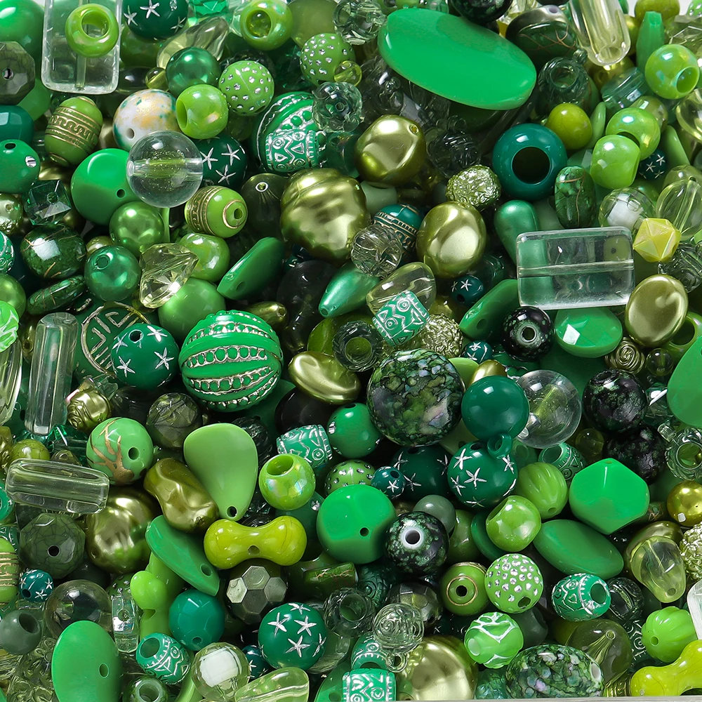 Acrylic spacer beads 20g/Lot mixed shape loose for DIY handmade bracelet necklace jewelry making accessories supplies