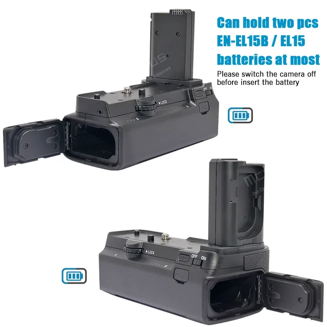 Nikon Z7 NEEWER B-N12 Replaceent Vertical Battery Grip For Nikon