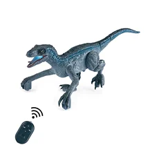 

RC Dinosaur Remote Control Dinosaur Toyswith LED Light Roaring for Kids Boys Girls Simulated Walking One-click Demo