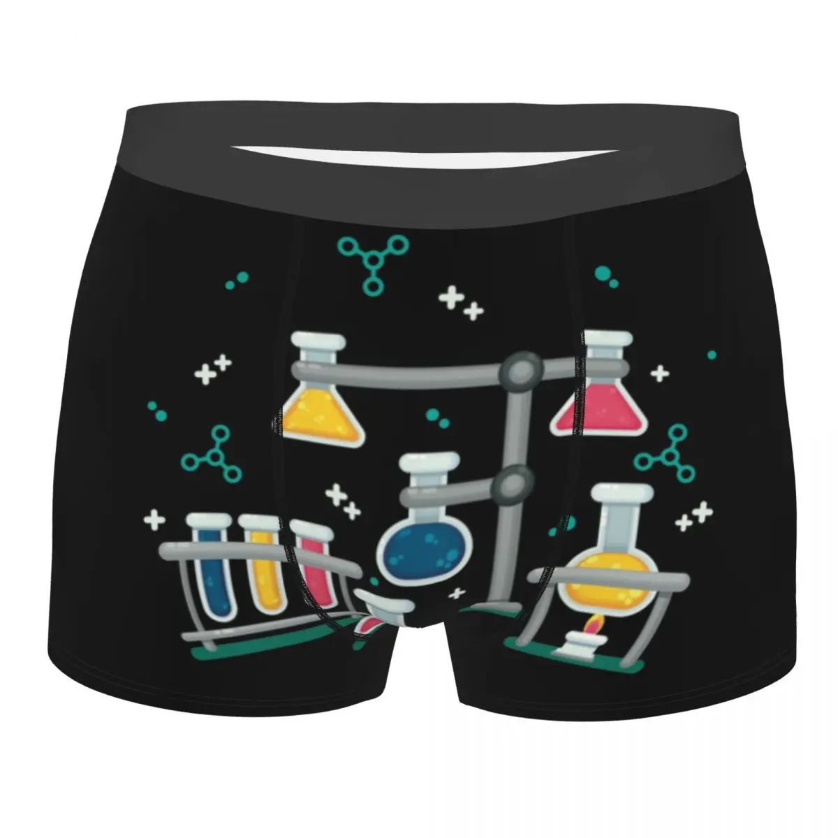 

Amazing Chemistry Underwear Male Print Custom Science Laboratory Technology Boxer Shorts Panties Briefs Soft Underpants