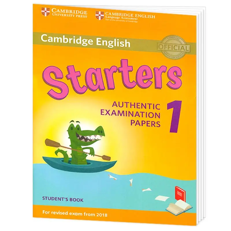 Cambridge Children's English Level 1 Exam Starters1234 Cambridge Level 1 Real Test Simulation 2022 New Version