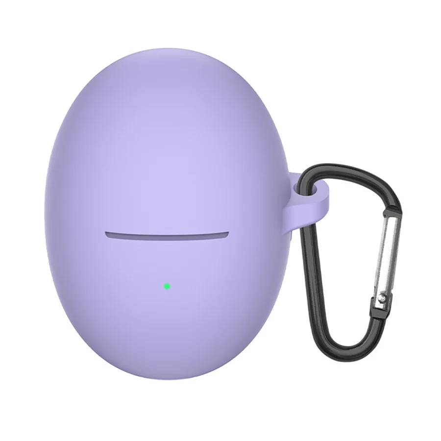 HUAWEI イヤホンケース パープル HUAWEI FreeBuds 7i ケース ワイヤレスイヤホン シリコン ファーウェイ