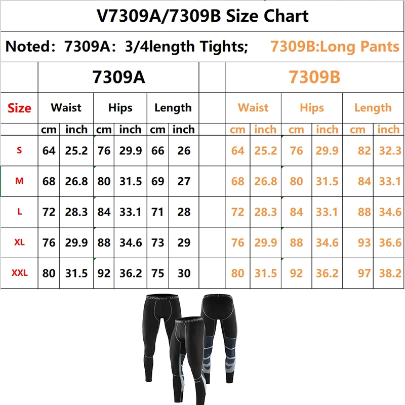 Long Running Compression Leggings Image 1
