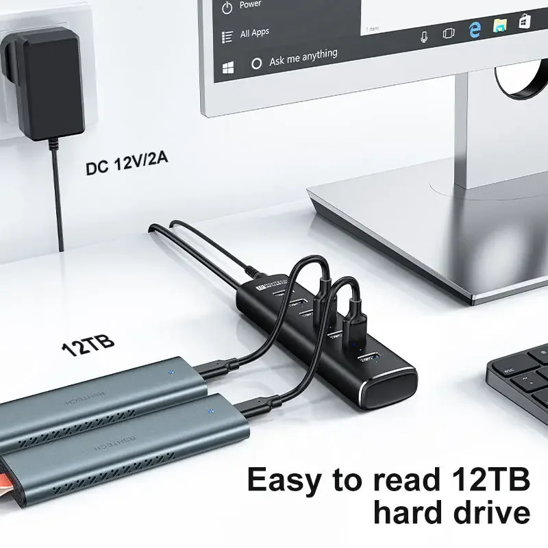 StarTech.com Hub USB-C 4 Ports - 2x USB-A et 2x USB-C - Hub