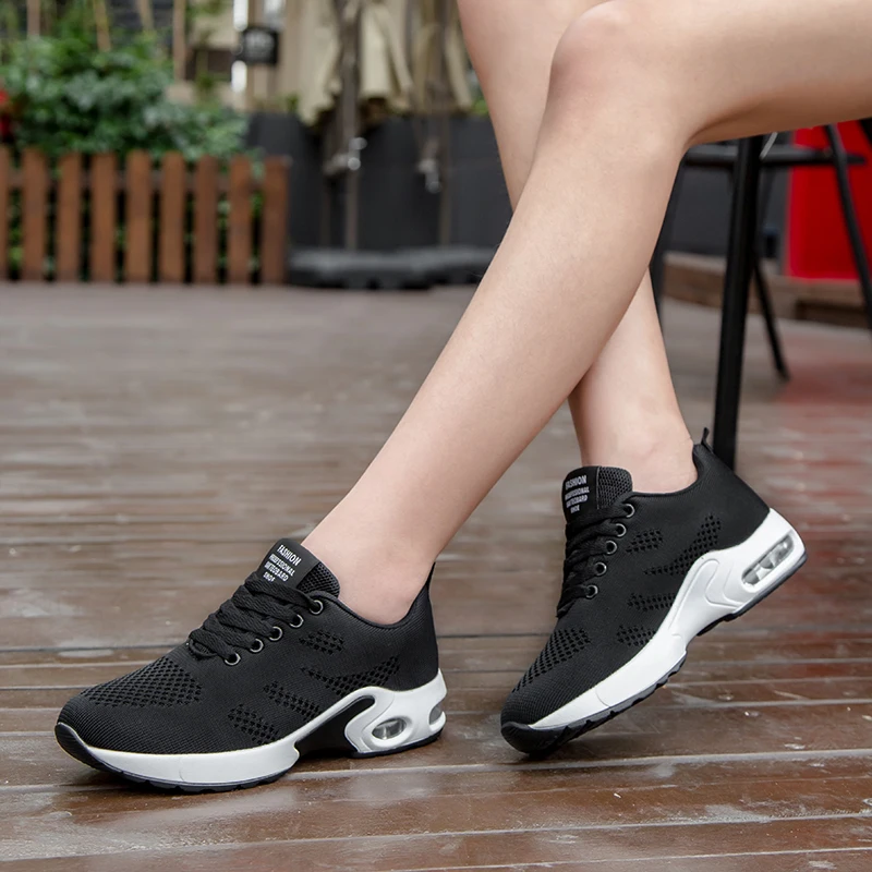 Zapatillas de correr transpirables para mujer, zapatos deportivos