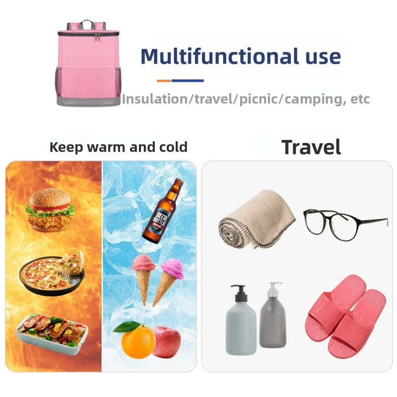 Hot Selling Insulated Backpack for Outdoor Use Keeping 20 Cans Cold Leak Proof Backpack