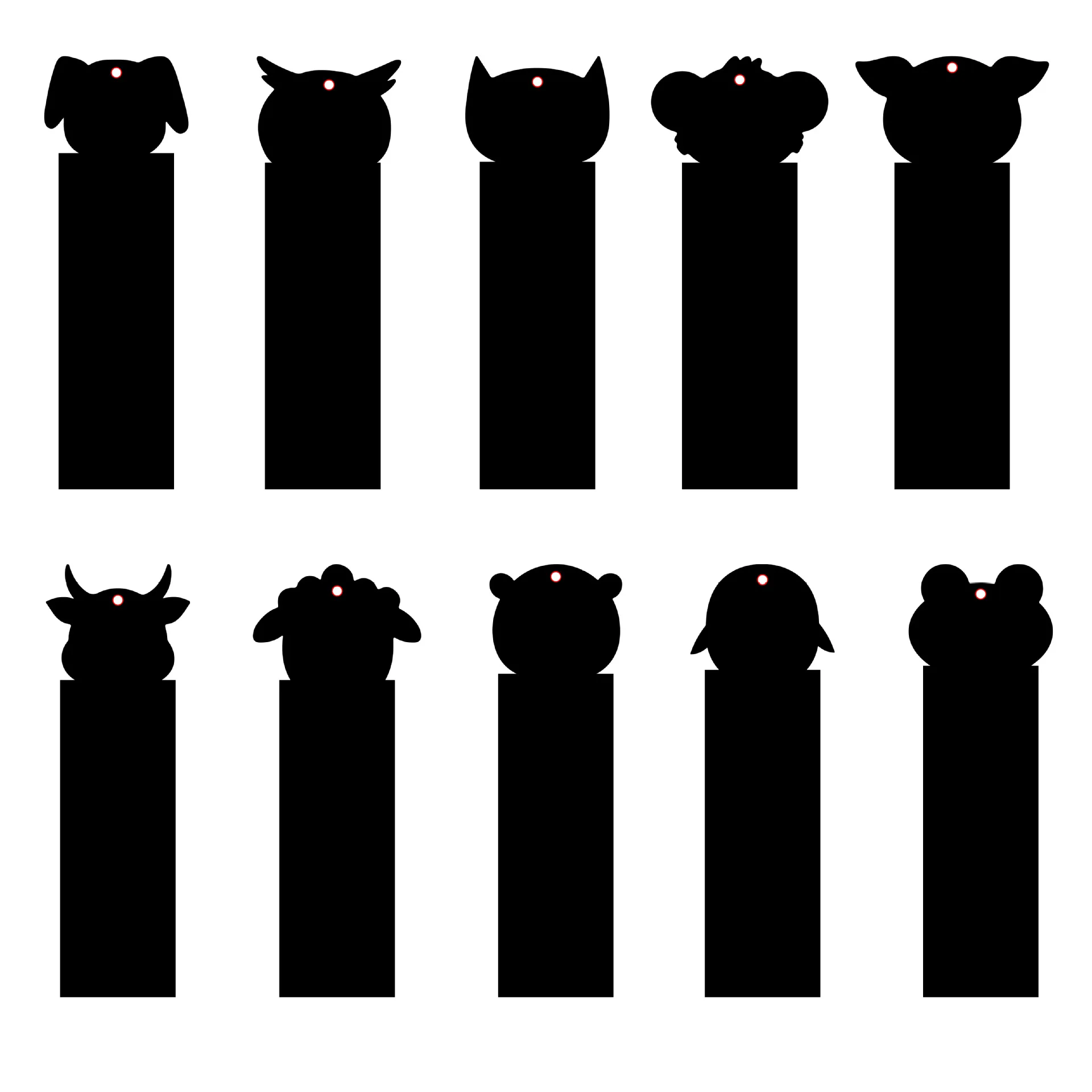 24/48 Pcs Animal DIY Toys Scratching Painting Paper Alien Scratching Painting Colorful Scratching Paper For Kids