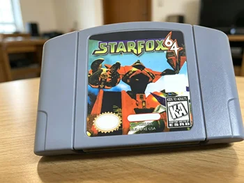 Star Fox 64 - Video Game 64 Bit US Version Game Cartridge For N64 Game Console 1