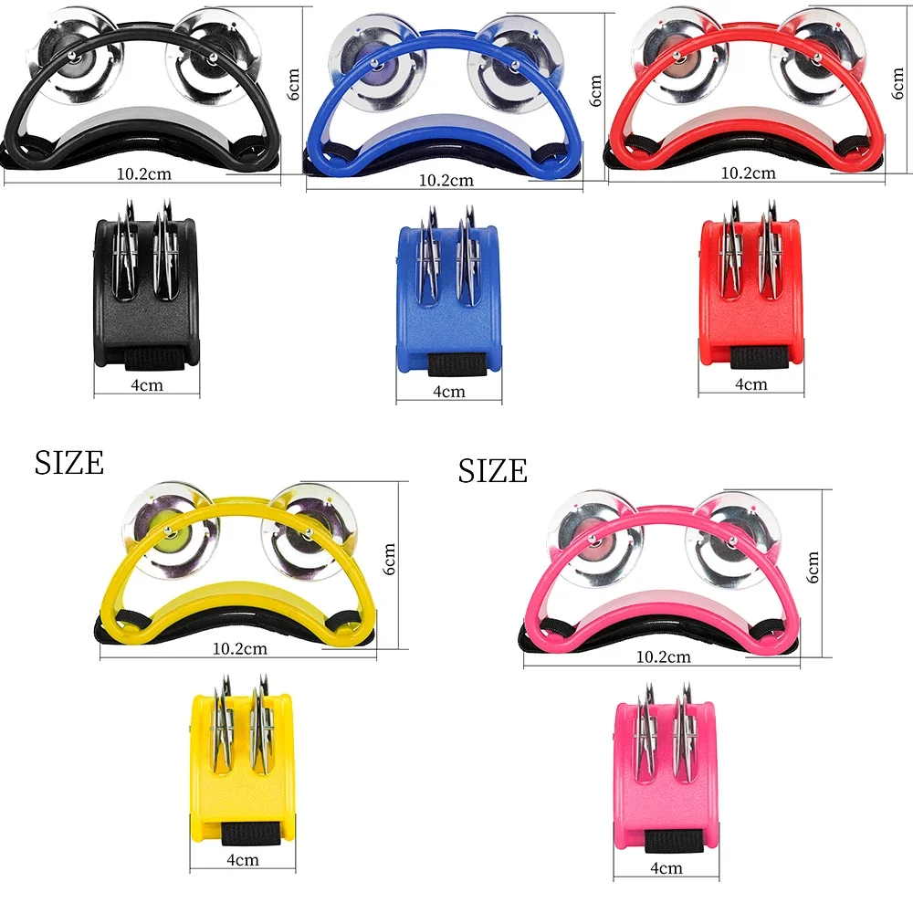 IRIN Foot Bell Cajon Box Drum Foot Tambourine Companion Jingle Orff Percussion Instrument child enlightenment music toy gifts