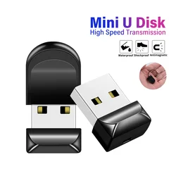 JASTER High Speed Mini USB Flash Drives 128GB Black Memory Stick 64GB Waterproof Pen Drive 32GB Personalized USB Stick 16GB 8GB