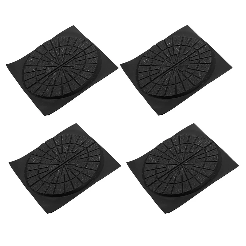 4Pcs Sole Protector For Sneakers Shoe Heel Repair Plates Non Slip Heel Pad Sole Plates For Men And Women