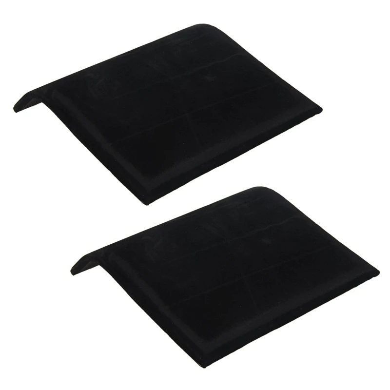 

2X Tier Bangle Watch Bracelet Jewellery Display Stand Quality Velvet Rack Velvet Tray