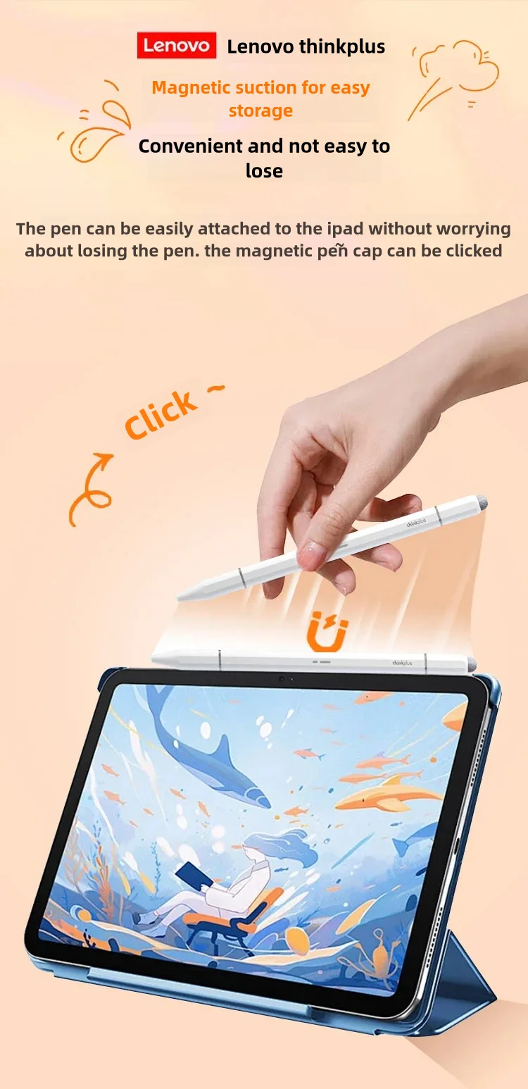 Universal Touchscreen Stylus Pen with Three Interchangeable Tips