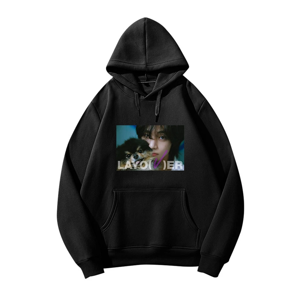 COTTON LAYOVER Hoodie Casual Women's Fall Long Sleeve Thick Sweatshirt Tops Fashion Couple Streetwear Hoodie Vintage Clothing