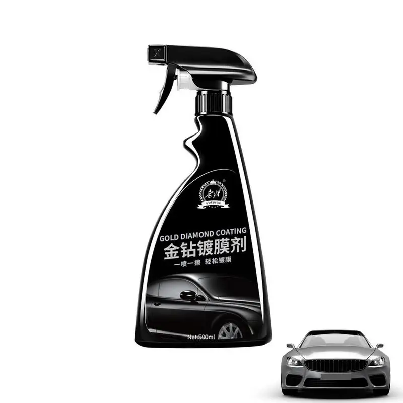 

Car Coating Spray 16oz Liquid Ceramic Car Coating Anti-High Temperature Anti-Scratch Wet And Dry Car Spray For Isolate Stains