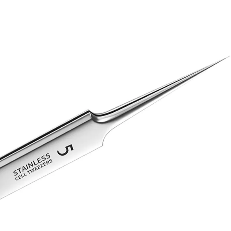 Pimples Blackhead Tweezers German Ultra-fine No. 5 Cell Beauty Salon Special Scraping & Closing Artifact Acne Needle Tool