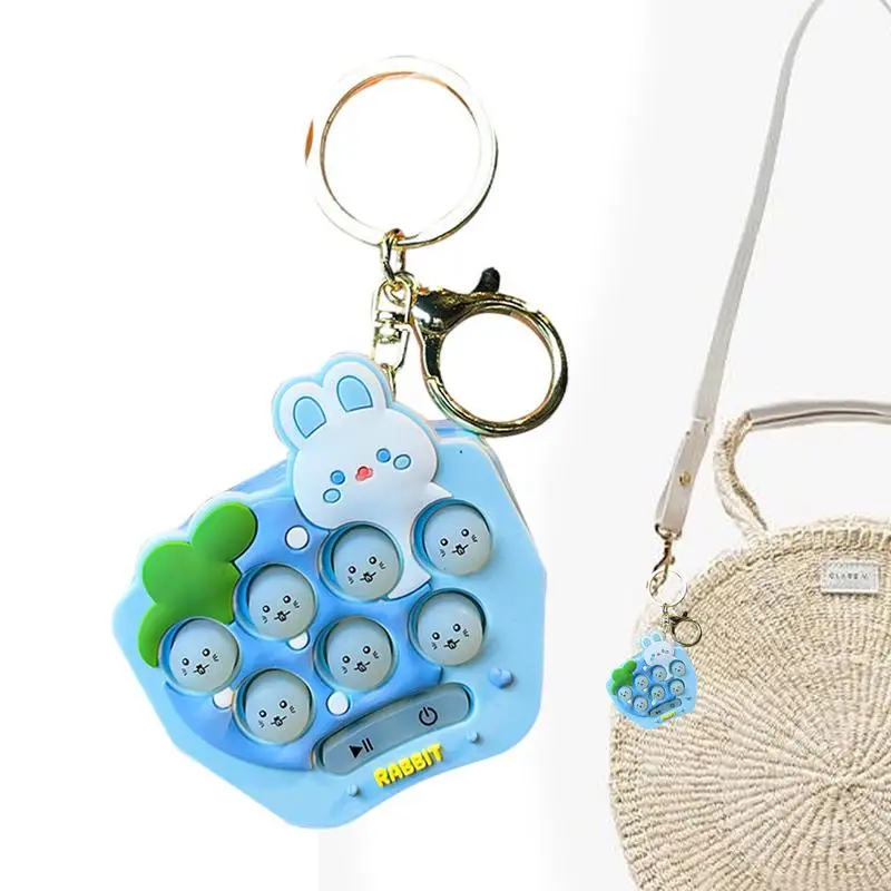 

Mole Fidget Toy Memory Toy Mini Keychain Game Fidget Toy Mini Arcade Game Sensory Hamster Game Keychain Electronic Toys Kids