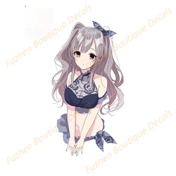 Fuzhen – décalcomanies de Boutique, accessoires extérieurs de voiture Yuukoku Kiriko Idolmaster, autocollant de voiture amusant et créatif, pare choc de fenêtre 