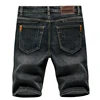Summer Shorts Jeans Men Denim Pants Stretch Dark Blue Fashion Design Men's Jeans Slim Straight Male Short Jeans Hombre 3