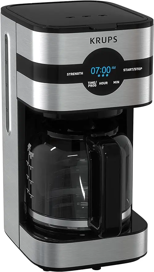 

Simply Brew Stainless Steel Drip Coffee Maker 10 Cup 900 Watts Digital Control, Coffee Filter, Drip Free