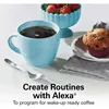 Hamilton Beach Works with Alexa Smart Coffee Maker, Programmable, 12 Cup Capacity, Black and Stainless Steel (49350R) 3