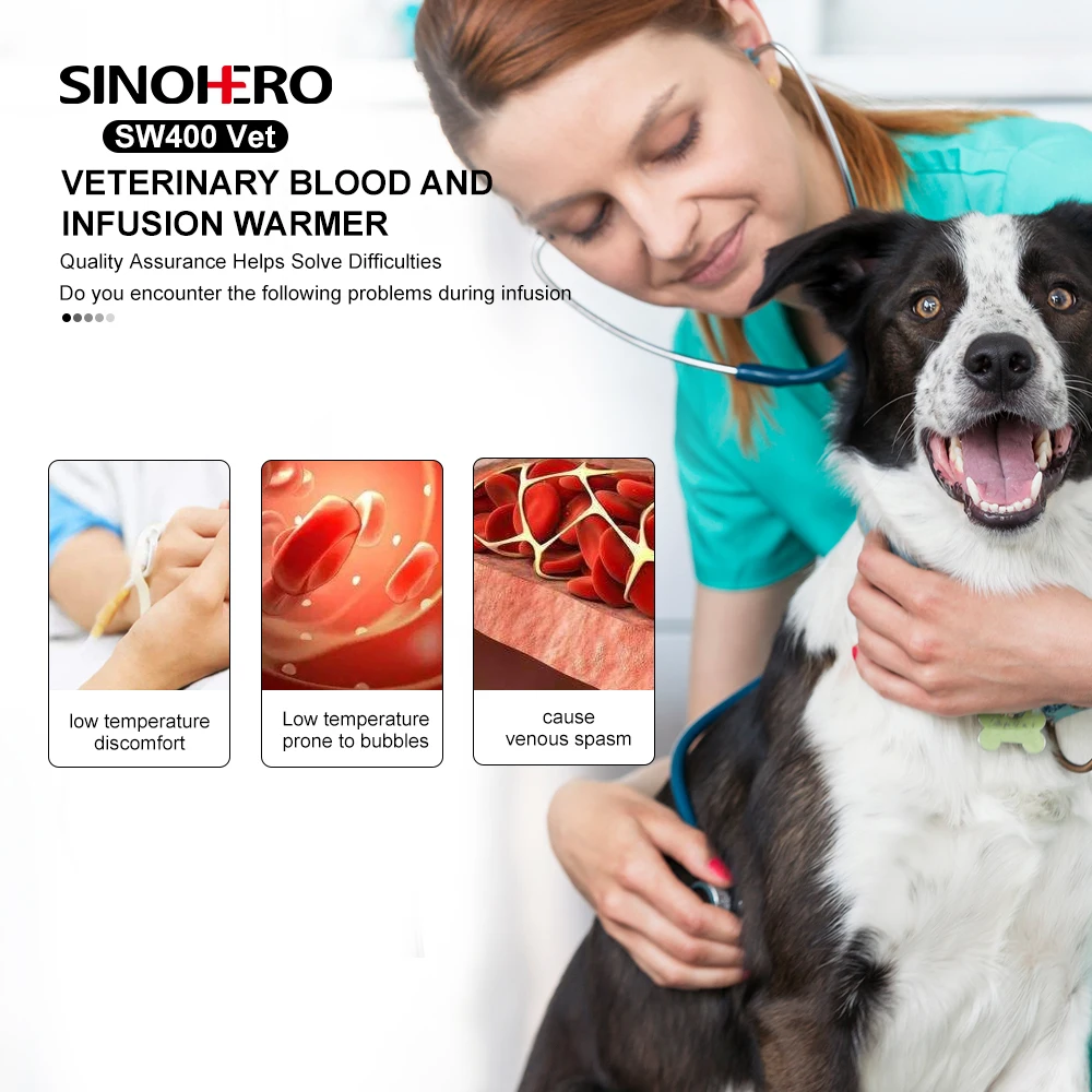 Veterinary Blood and Infusion Warmer Vet Transfusion Heater Portable Blood infus