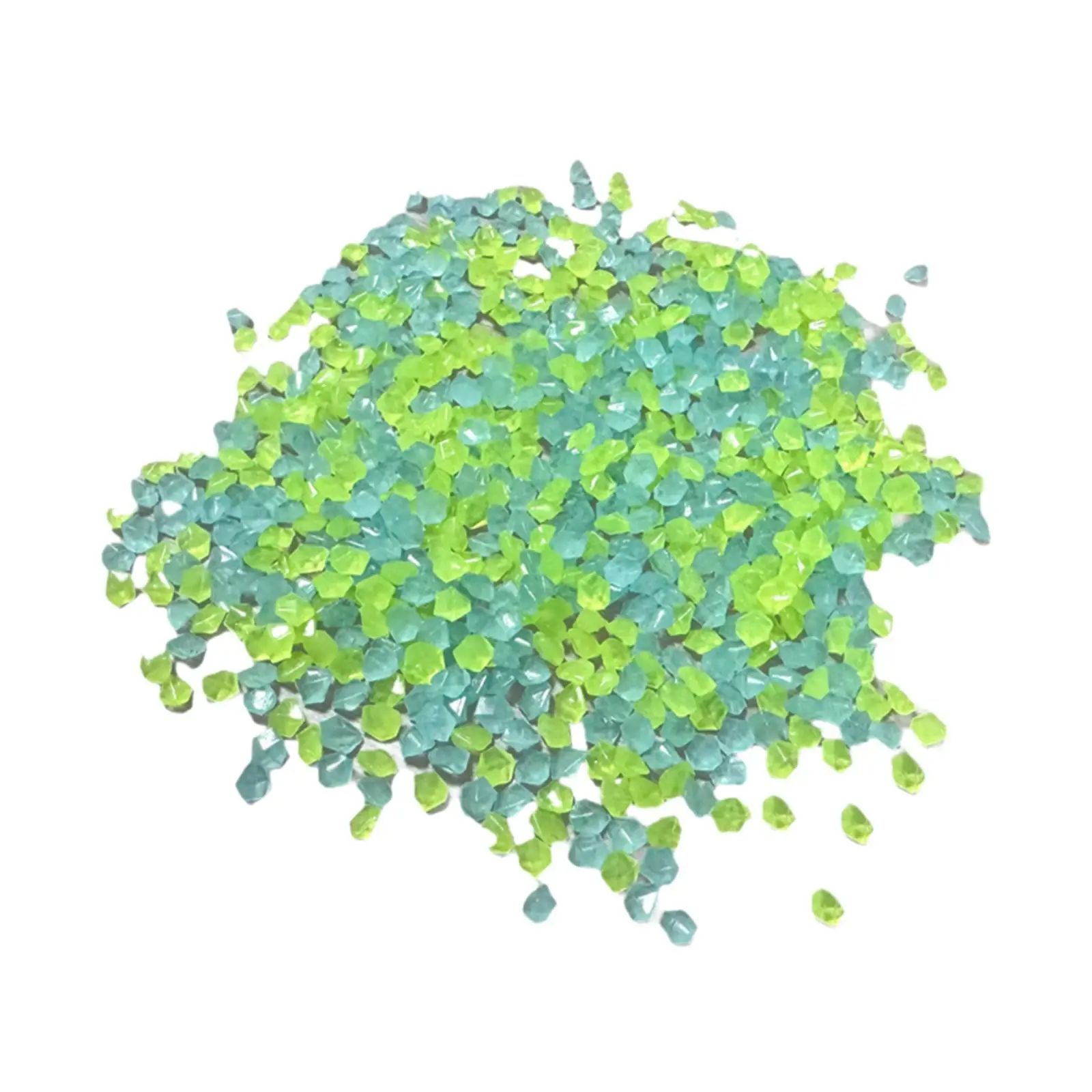 3-5mm Glow in A Dark Pebbles Sand DIY Craft Materials for Potted Plant Decor