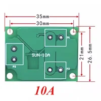 Panneau solaire automatique, panneau de chargeur de batterie, veilleuse LED, interrupteur de commande, lampadaire de jardin, Module de contrôleur 3-24V 4-10A 6