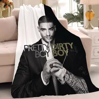 Couverture classique Singer m-maluma Muisc, chaude et douce, adaptée à la chambre à coucher, salon, canapé-lit, bureau, voyage, Camping 4