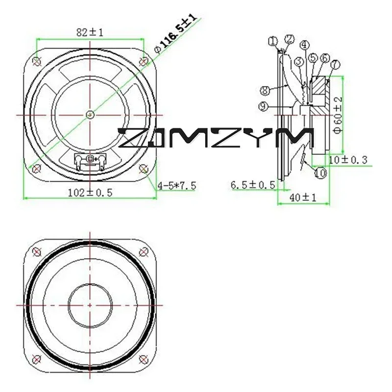 スピーカーとオーディオアンプ,スピーカードライバー,ホームシアター