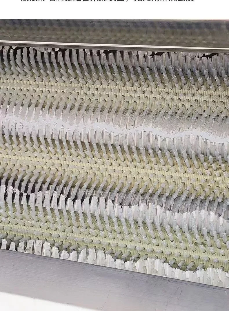 Potato Cleaning Machine Carrot Sweet Potato Taro Washer With Peeling Brush Cleaning For Fruit Food Vegetable 5