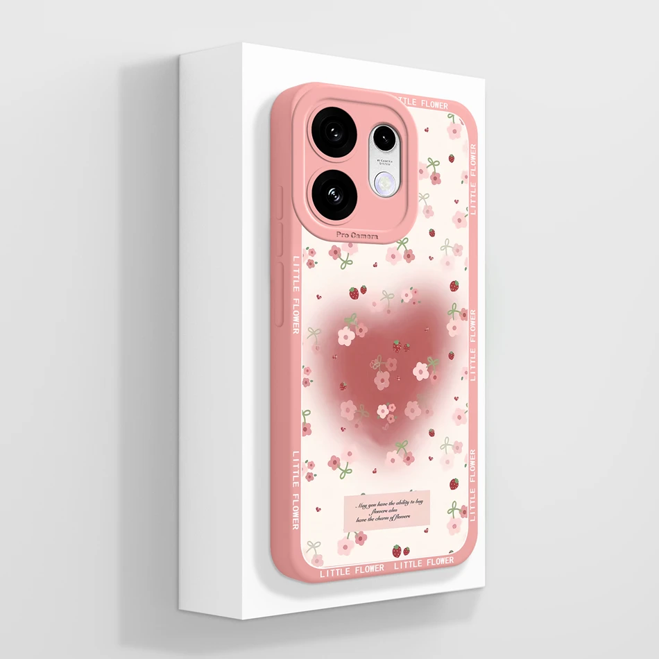 Elegant Chinese Ink Floral Soft Silicone Phone Case - Full Coverage Bumper Protection