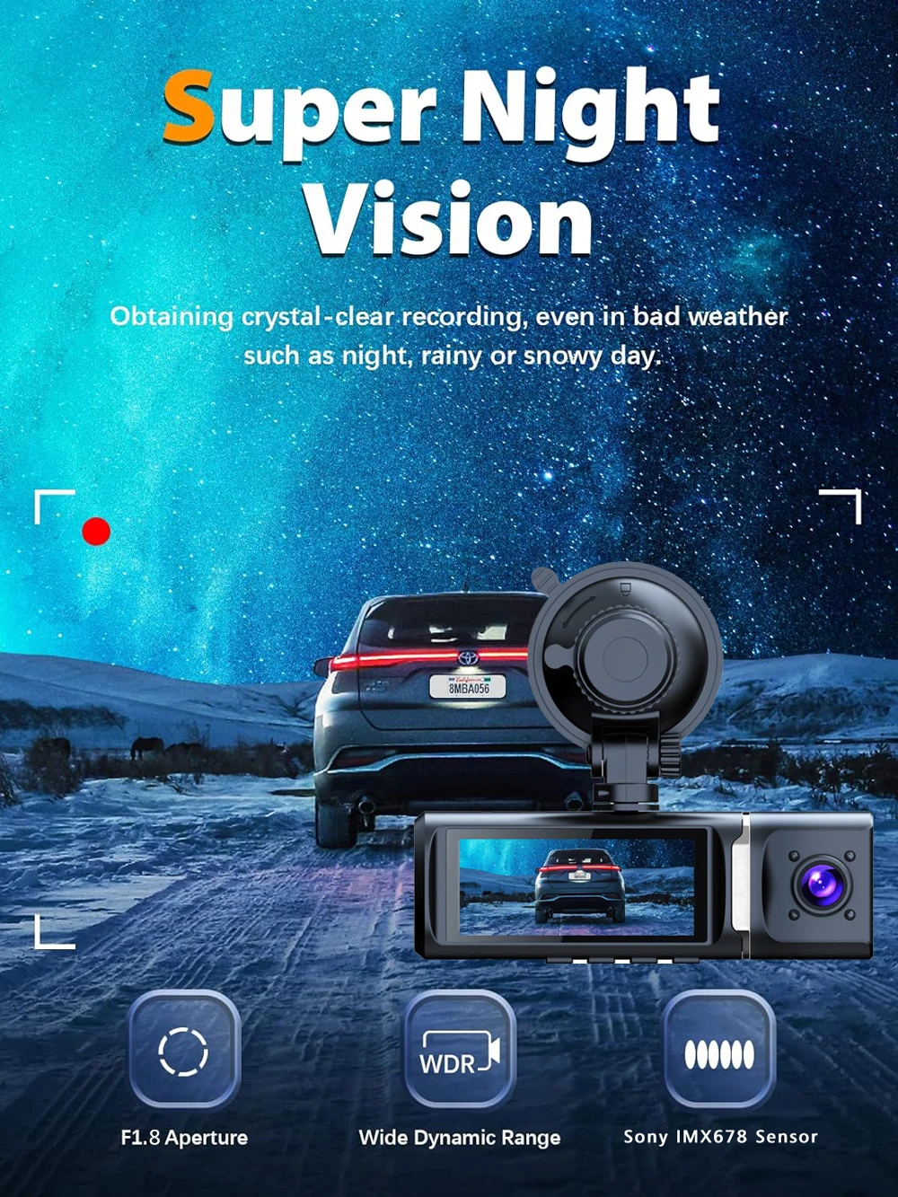 Description Picture 5 of item3 Channel 4K Dash Cam WIFI GPS Car Dvr Interior Camera Cabin Vehicle Recorder Dashcam Camcorder Video Registrator DVRS Black Box