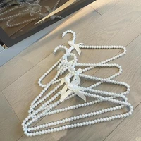 10pcs / lot 40cm Adult Plastic Hanger Pearl Hangers For Clothes Pegs Princess Clothespins Wedding Dress Hanger 2