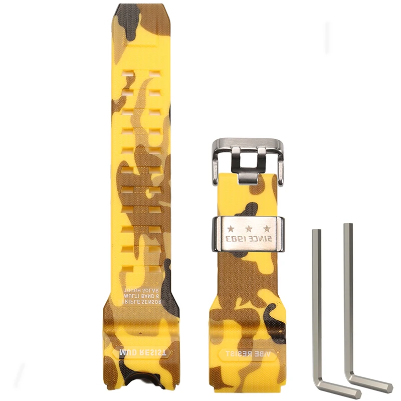 thumbnail image 1 of Accesorios para reloj Casio MUDMASTER GWG1000 Master con correa de acero inoxidable para hombre, 1 of 5