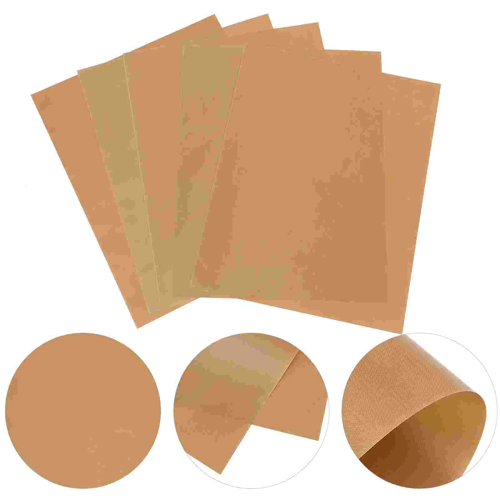 

5 Pcs The Bake Convenient Heat Press Mat Ironing Supplies Insulating Insulation Pad Home Supply