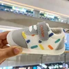 Boys/Girls Baby Walking Shoe 2025 Spring/Autumn New 0-2 Year Old Shoe Soft Sole Mesh Breathable Baby Shoe Nude Shoe bebê أحذية 3