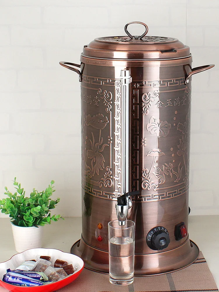 

Stainless Steel Boiling Water Electric Heating Water Boiling Barrel Commercial Large Capacity