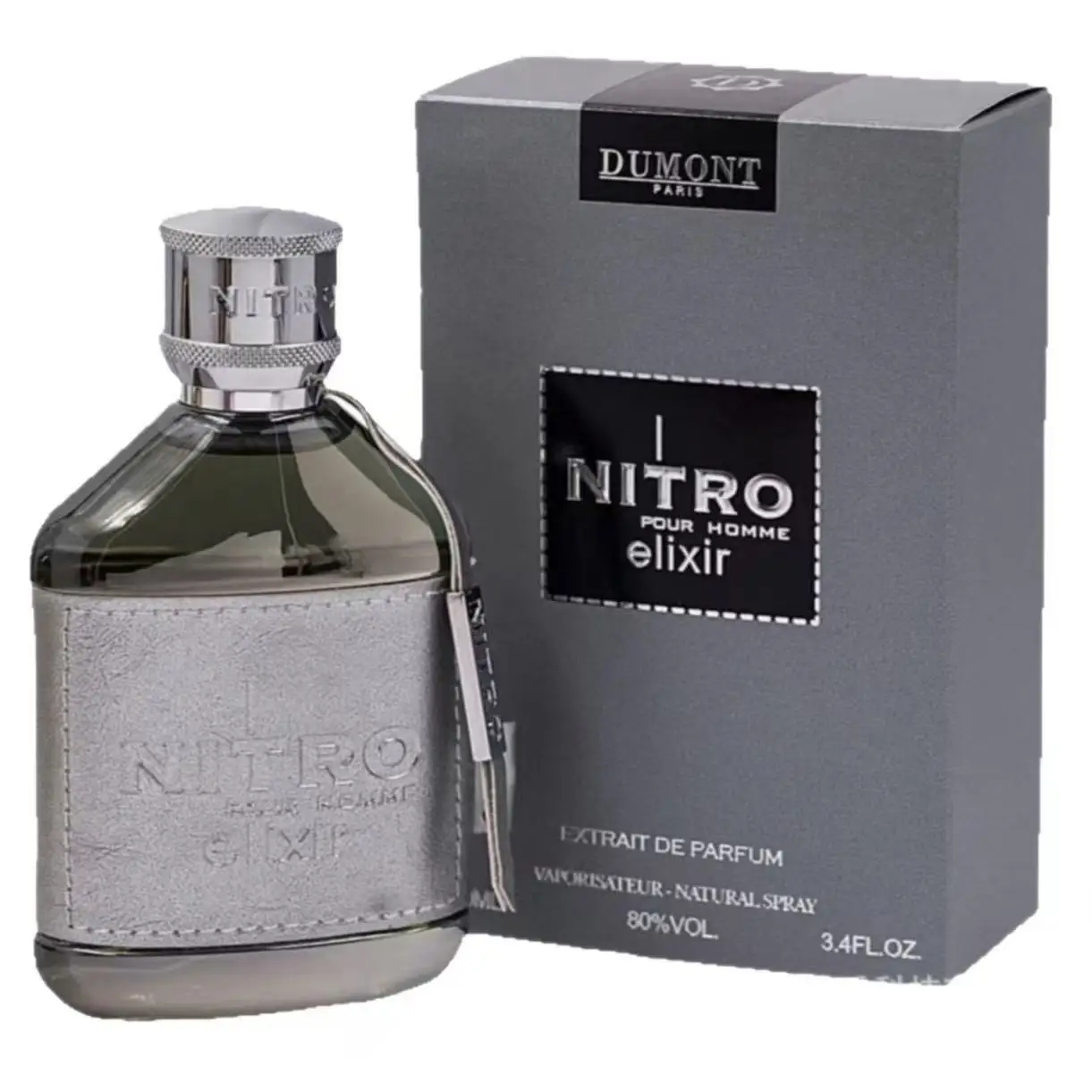 Dumont Nitro essence Men's perfume - Original Liquid of Men's perfume | Long acting Luxury Fragrance | Elegant, Intense and Sexy Fragrance | EDP 3.4 Fluid Ounces | 80% Alcohol Concentration | Men's Nitro perfume 1