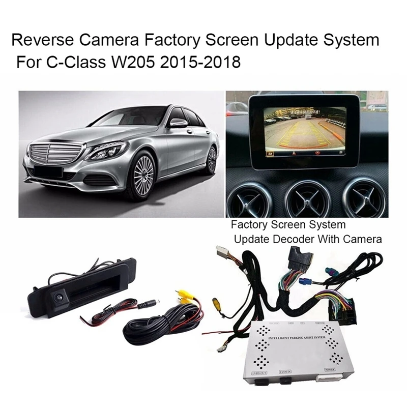 ޸- C Ŭ W205 2015-2018  ڵ ĸ    ī޶ , Ʈ ȭ ý ŰƮ