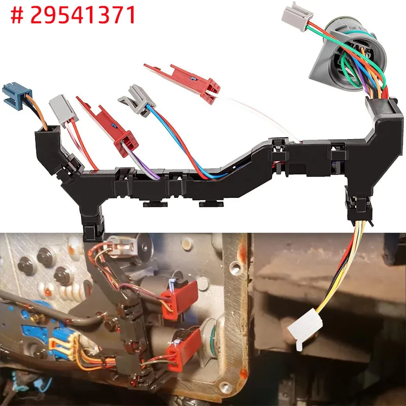 

29541371 Transmission 6 Solenoid, 5 Speed Transmission Wiring Harness for 1999-2003 GM Chevy Duramax Allison 1000/2000/2400