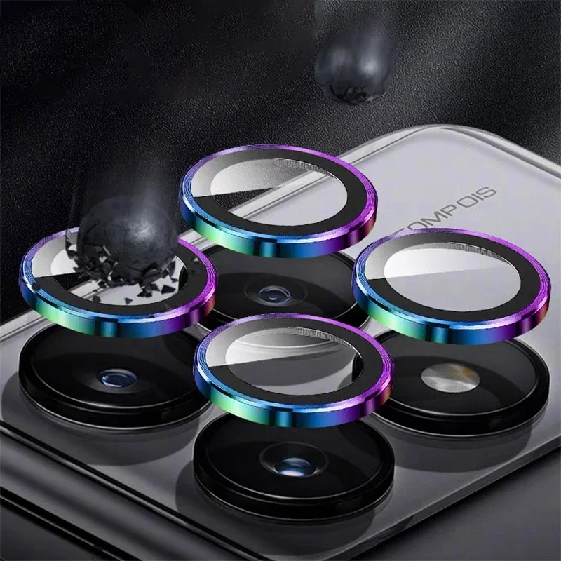 Premium Camera Lens Protector with Metal Ring