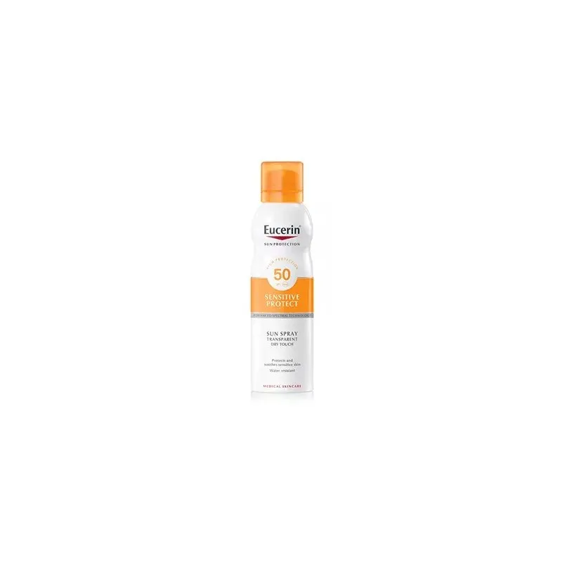 Eucerin Sun прозрачный спрей сухой сенсорный защита SPF50 200 мл | Красота и здоровье