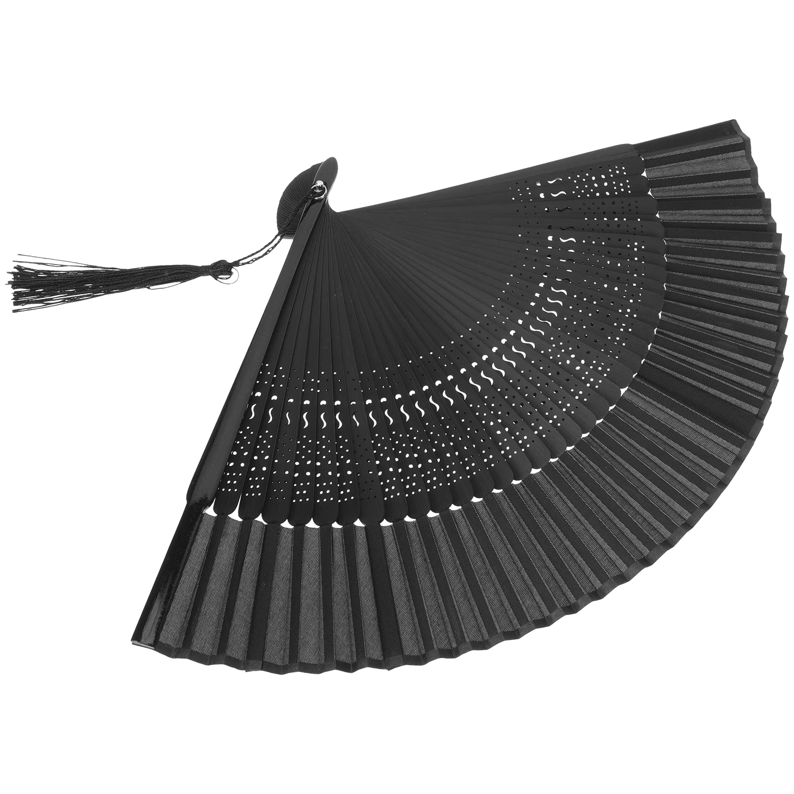 

Handheld Folding Fan Chinese Style Stage Performance Fan for Dancing Party